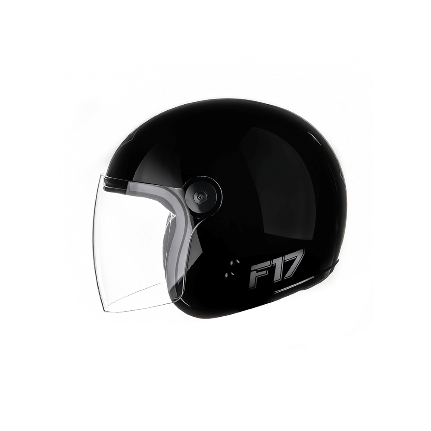 Capacete Fly F-17 HG Classic Preto/Cinza