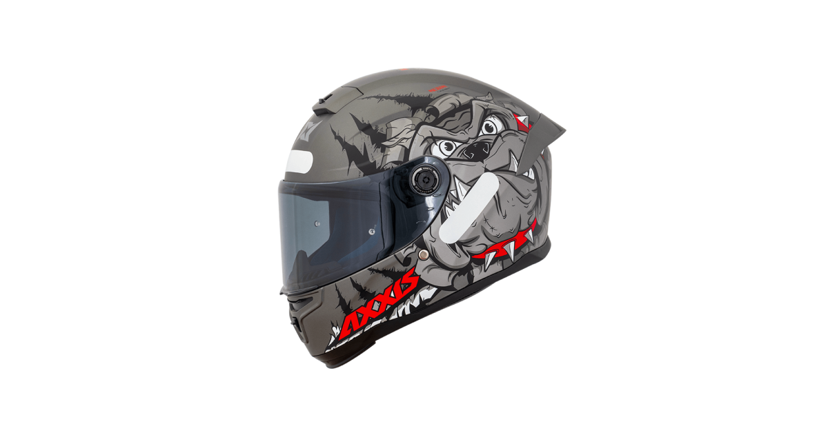 Capacete AXXIS Hummer B Neron A5 Cinza Fosco