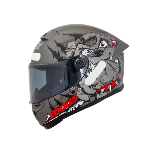 Capacete AXXIS Hummer B Neron A5 Cinza Fosco