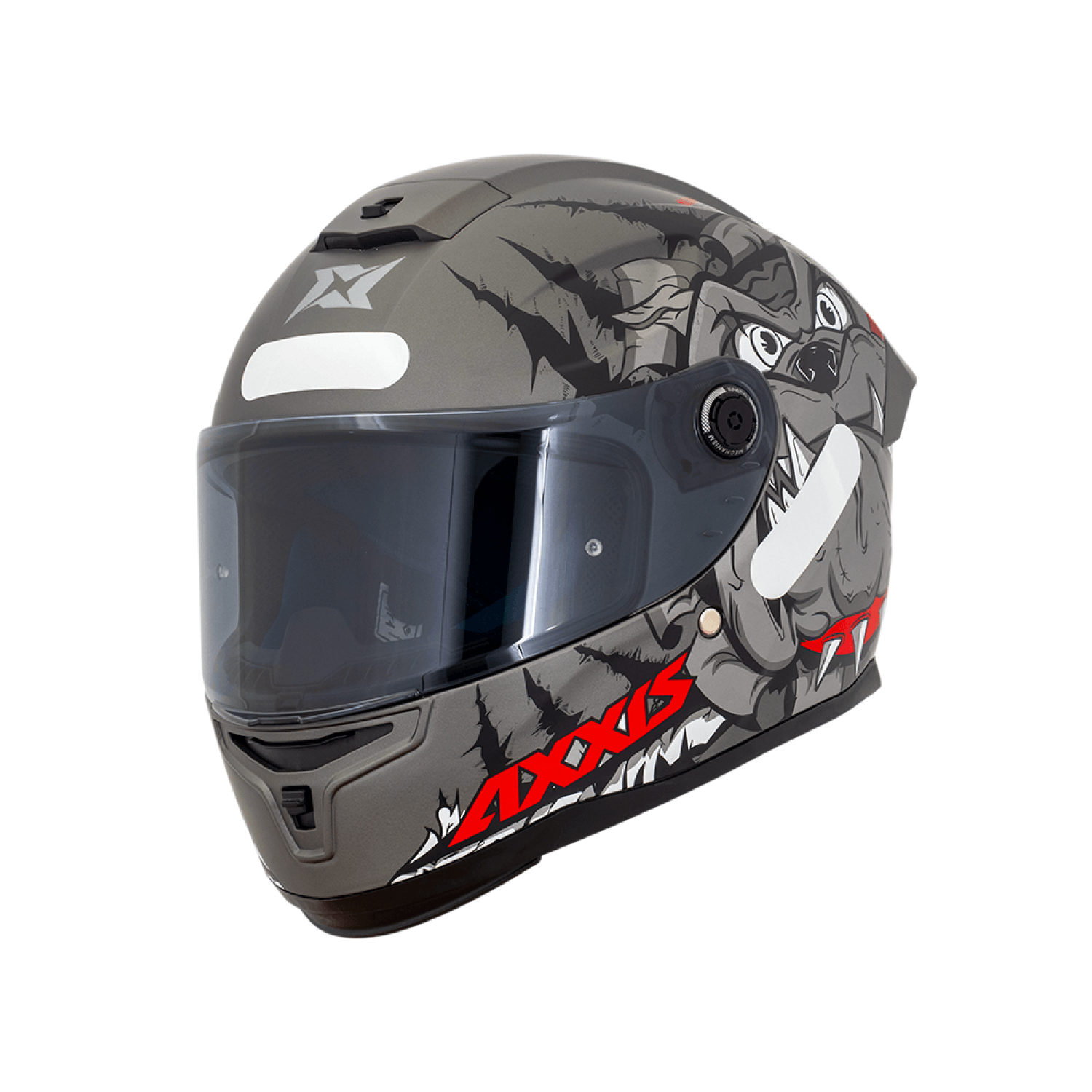 Capacete AXXIS Hummer B Neron A5 Cinza Fosco