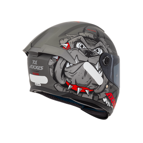 Capacete AXXIS Hummer B Neron A5 Cinza Fosco