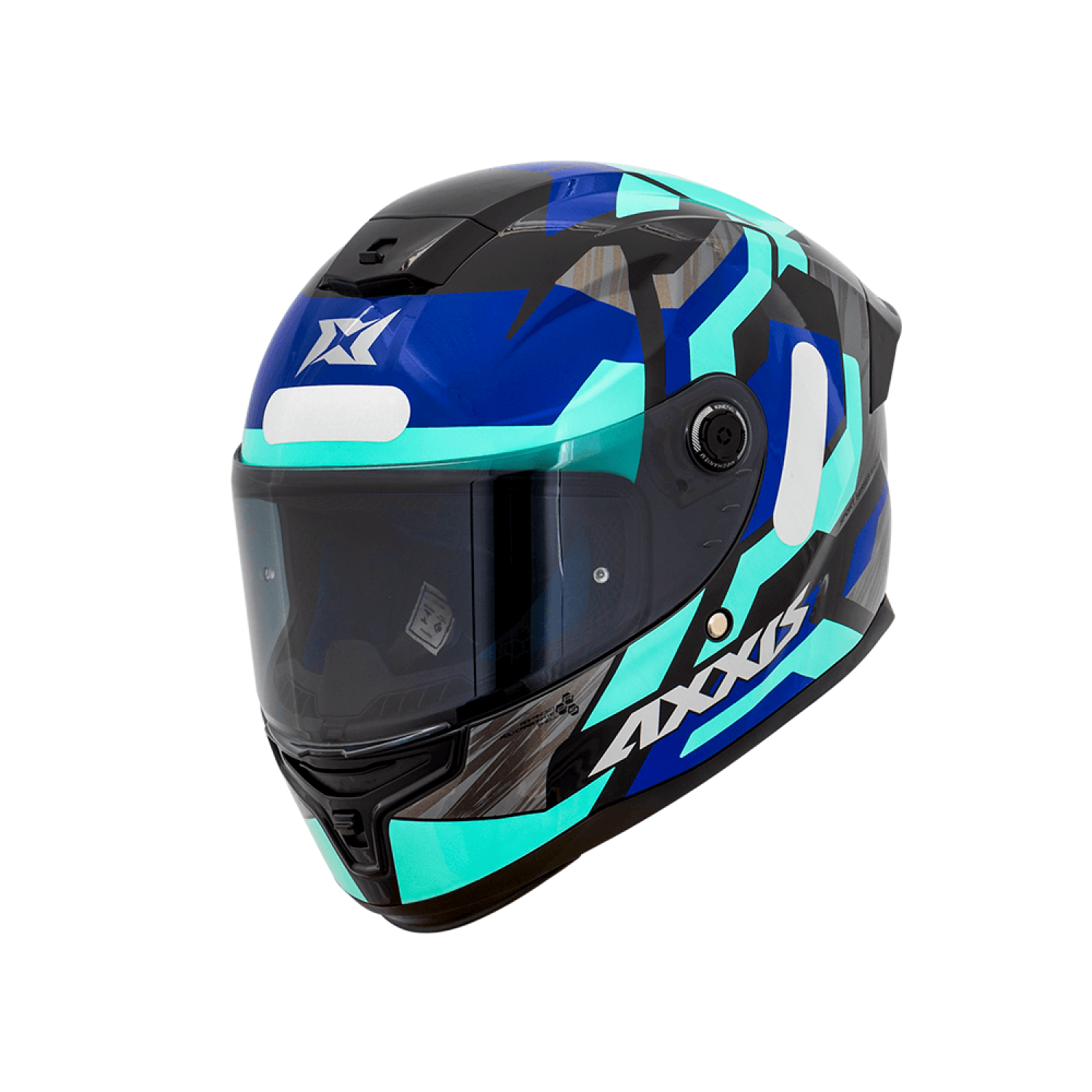 Capacete AXXIS Hummer B Scrath D7 Azul