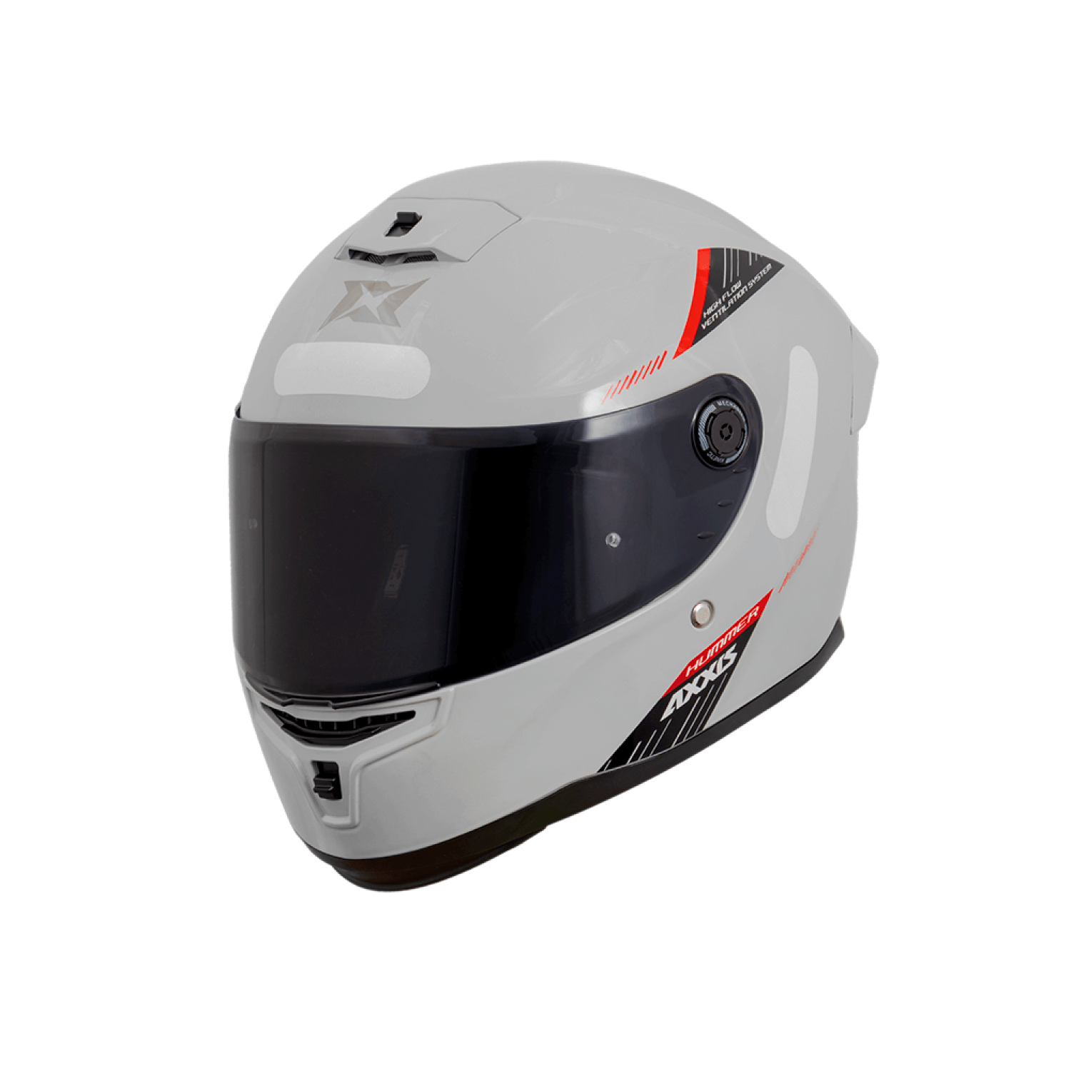 Capacete AXXIS Hummer B Solid A12 Cinza