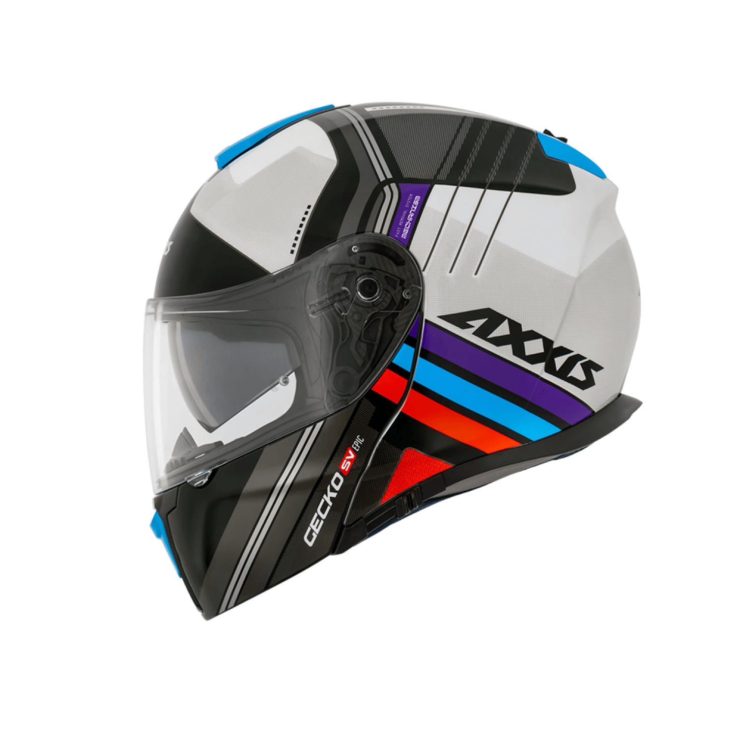 Capacete AXXIS Gerko SV EPIC B7 Azul
