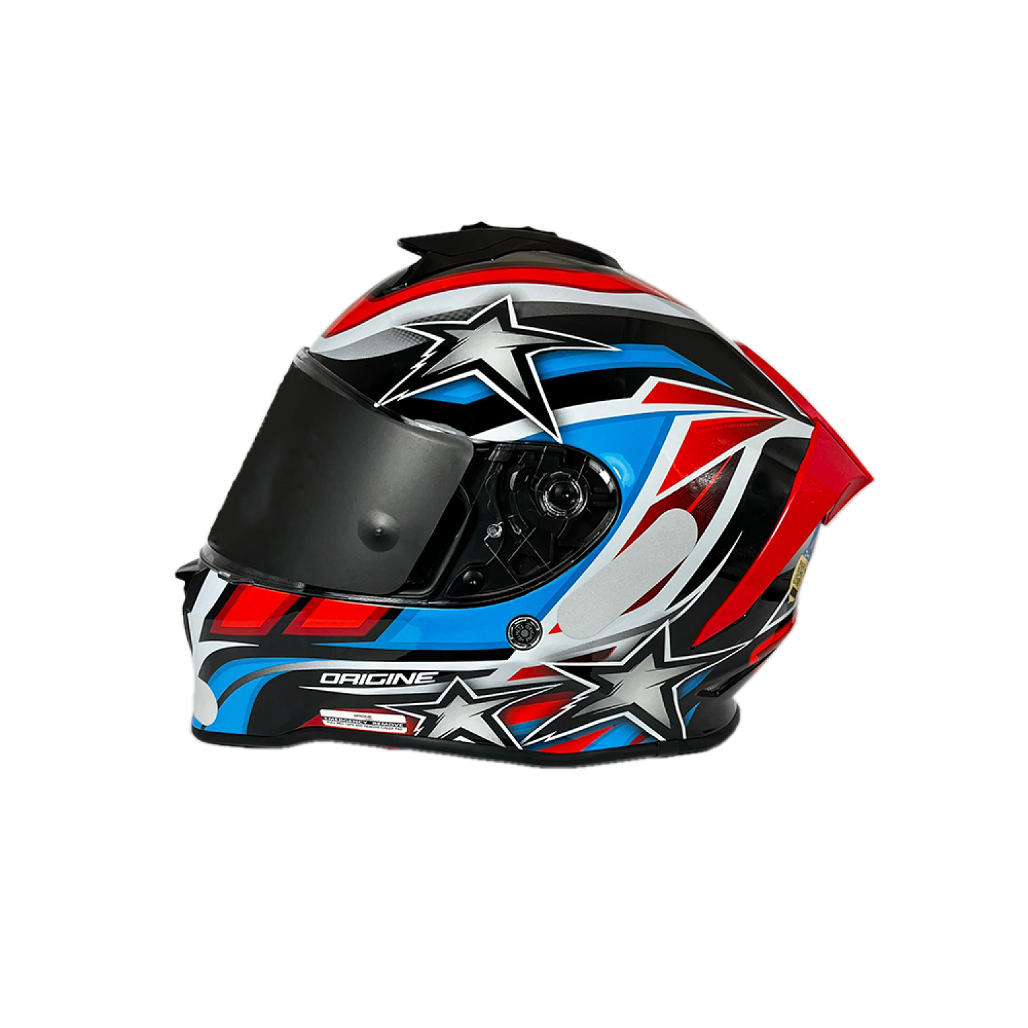 Capacete Origine Dinamo Star Rev Vermelho Fluor/Preto