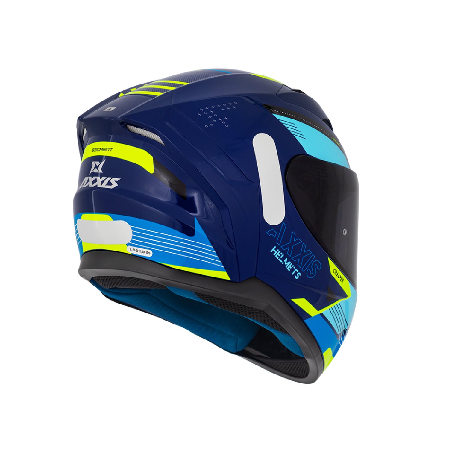 Capacete Axxis Segment Creeper C7 Azul