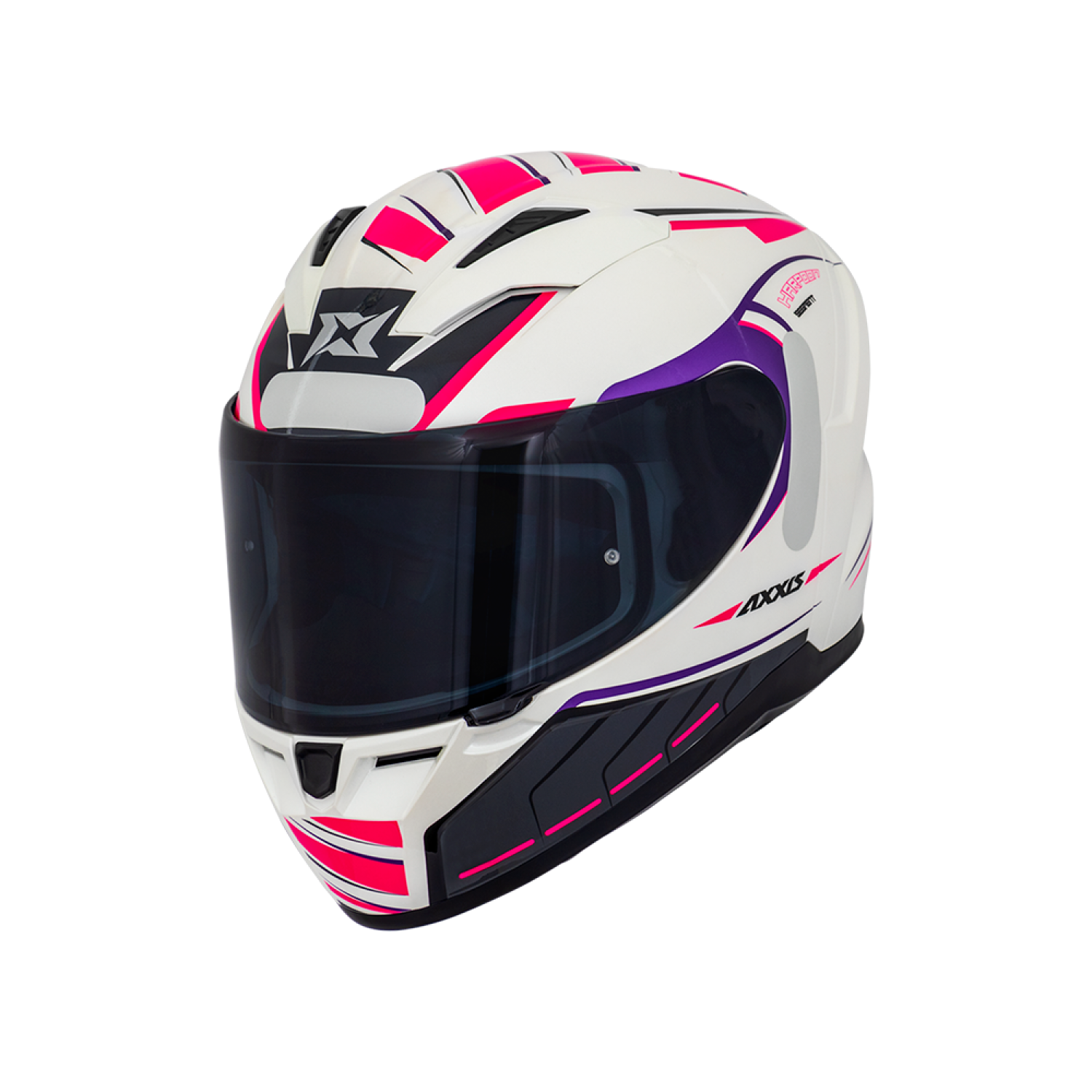 Capacete Axxis Segment Apolo NBR FF 117 N Harpoon A8 Branco