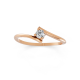 Anel Laccio 10 Pontos Ouro Rosé