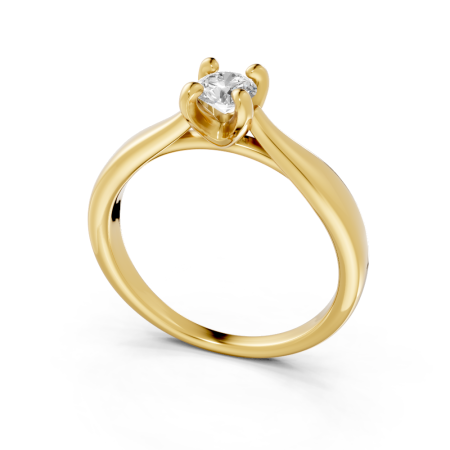 Anel Alba 30 Pontos Ouro Amarelo