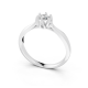 Anel Tulinea 20 Pontos Ouro Branco