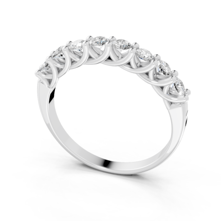 Meia-Aliança Constanza 5 Pontos Ouro Branco