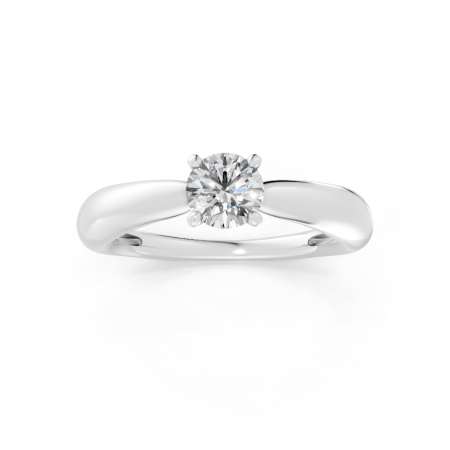 Anel Passione 50 Pontos Ouro Branco