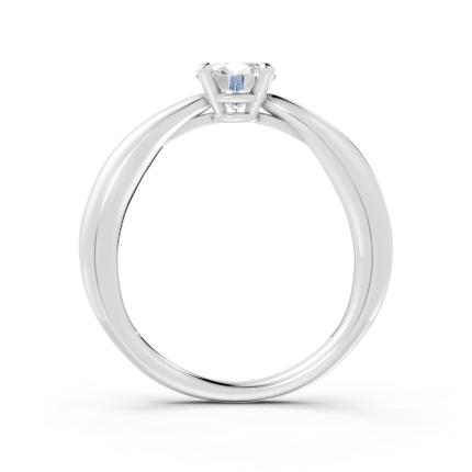 Anel Passione 70 Pontos Ouro Branco