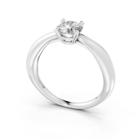 Anel Passione 90 Pontos Ouro Branco