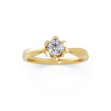 Anel Tulinea 30 Pontos Ouro Amarelo