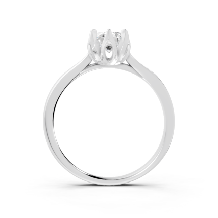 Anel Tulinea 50 Pontos Ouro Branco