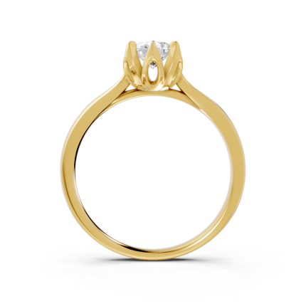 Anel Tulinea 40 Pontos Ouro Amarelo
