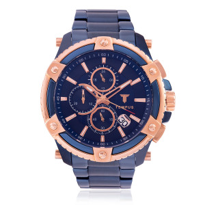 Run Chronograph Blue Rose