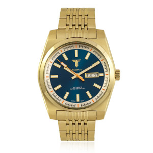 Executive Gold Blue Automatic